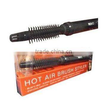 RED HOT Air Styling Brush Volume Styler LADIES SOFT CURLS HOT AIR HAIR BRUSH