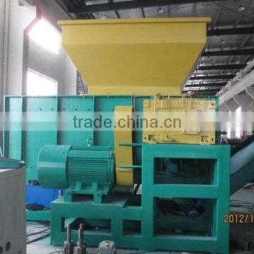 plastic shredder for plastic lumps,block, wood pallet,film