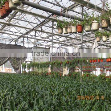 Multi Span Tunnel PE Plastic Film Hydroponic Systems Agricultural Greenhouse photo-2