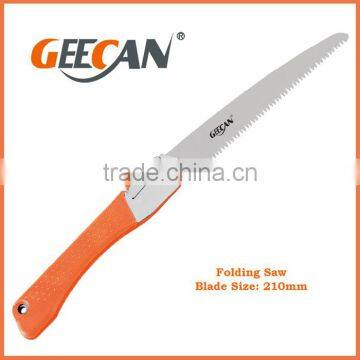 Plastic handle hand folding saws