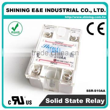 SSR-S10AA UL/CE Approval Solid State Electrical Relay AC 10A SSR photo-6