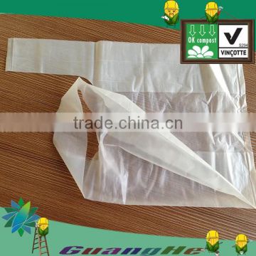 PLA+PBAT shopping bag/biodegradable shopping bags for supermarket