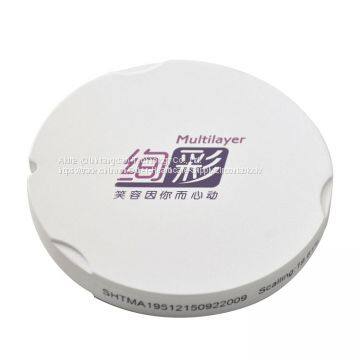 Aidite Multilayer SHT dental zirconia block/blank for cad/cam Sirona system