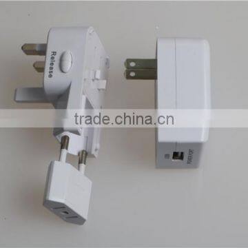 Global Travel Plug Multifunction Converter With a Single USB Port Universal Adapter photo-3
