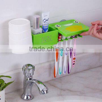N161 New Products Cartoon Animal Sucker Family Toothbrush Holder photo-3