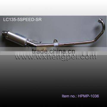 LC135 5 speed SR exhaust , 5 SPEED LC135 SR muffler