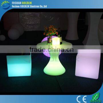 3d cube led cube seat factory direct sale GKC-040RT