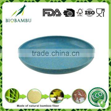 Biodegradable High grade OEM service bamboo fiber flower tray