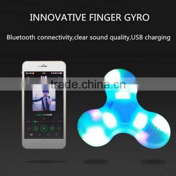 2017 Best Selling New EDC 608 Bearing Tri Fidget Spinner With Bluetooth Speaker Function photo-2