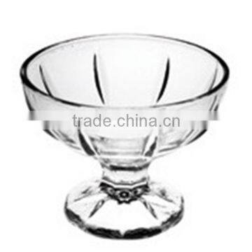 2014 250ml glass drinking cup ice cream cup