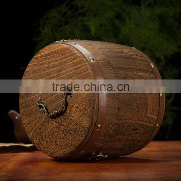 Coffee Bean Packaging Wood Barrel photo-3