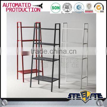 2017 Hot Sale Black 4 Shelf Bookcase Display Rack photo-4