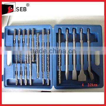 Professional Grade 40Cr material SDS PLUS drill bit set