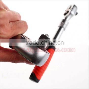 1/2" 3/8" 1/4" Telescopic Handle Ratchet Wrench(Socket Set) Quick Release Wrench 72t Cr-v photo-5