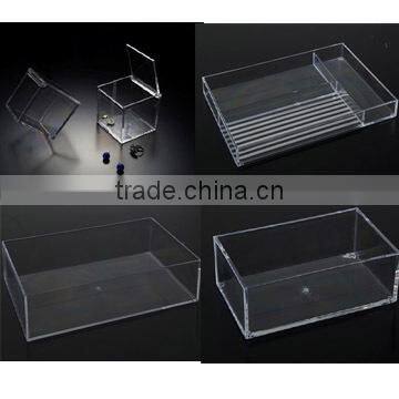 Multi-function acrylic storage box