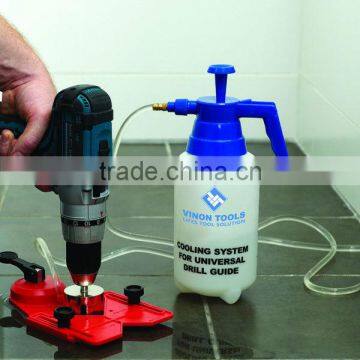 Suction drill guide, Universal drill guide, Diamond hole saw