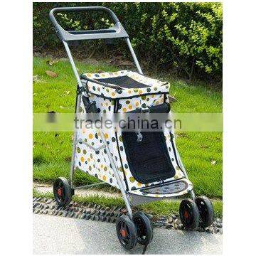 Folding Pet Trolley With Wheel