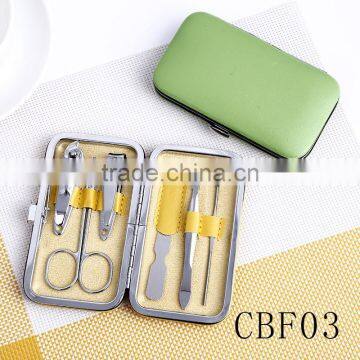 CBF03 OEM Factory Price Newly 6pcs Stainless Steel Nail Manicure Sets photo-3
