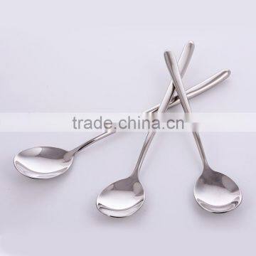 HT 59 Hot Sale Cheap Stainless Steel Soup Spoon photo-4