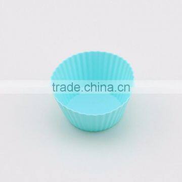 Colorful Round-shape Mini Silicone Cake Mold photo-4