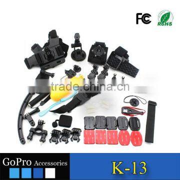 2017 Best Selling Product Kit Used for Gopros Heros 4 Accessories Bundle of Camera Cases photo-2