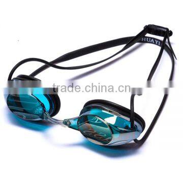 New Goggles Silicone Mirrored Swim Glasses Durable Racing Silicone Eyewear