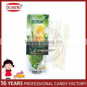 Corn Flavor Straw Stick Candy Straw Powder