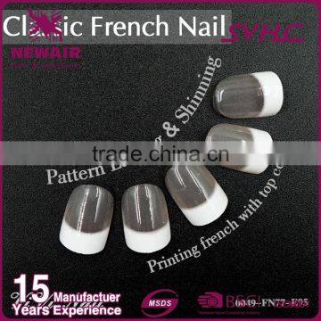 Art Design Full Cover Acrylic Nail Tips Artificial False Fake Nails photo-2