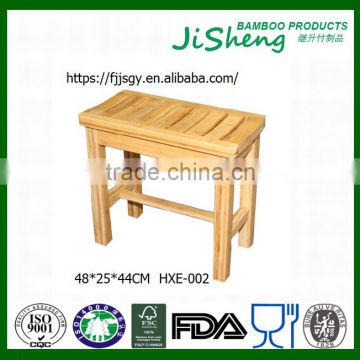 New Mould Proof Bamboo Bath Shower Stool