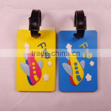 Wholesale High Quality Soft Pvc Luggage Tag Silicone Bag Tag photo-2