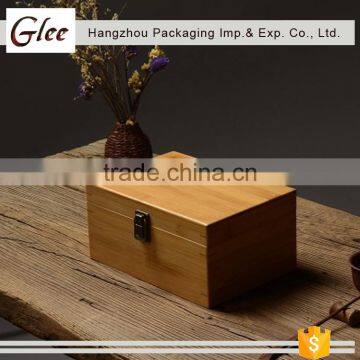 Luxurious simple and superior bamboo storage gift boxes