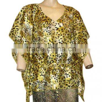 Polyester Animal Printed Tunics