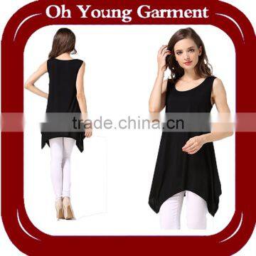 Top Quality Leteste Design Lady Chiffon Top Wholesale photo-3