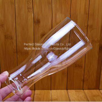 Handmade Glass Mug Customized Double Wall Beer Mugs photo-5