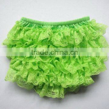 Lace Diaper Cover Baby Bloomers photo-6