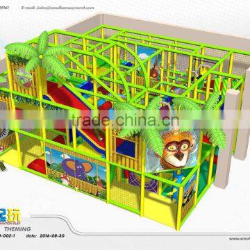 Jungle Themed Indoor Playground With Ce Certificate
