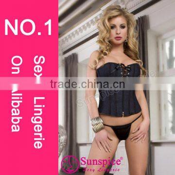 2015 new style top quality wetlook lingerice fishnef lingerice sexy busty corset bustier