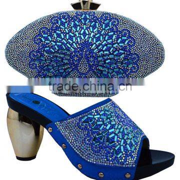 Good Quality African Shoes and Bag Set MG1061 Wedding Shoes Matching Bag 2016 photo-2