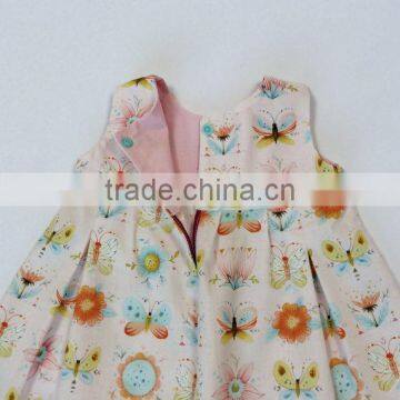 New Design Wholesale Lovely Printed Children Summer Clothes Kids Frocks 2 Year Old Girl Dress photo-2