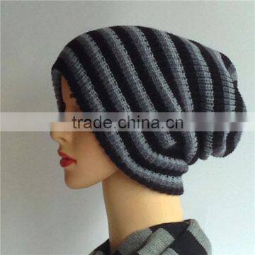 2016 New Fashion Winter Knitted Adult Beanie in Pink photo-4