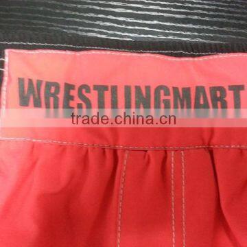 Elastic Waistband Custom Logo Rubber Print Top Brand Mma Shorts