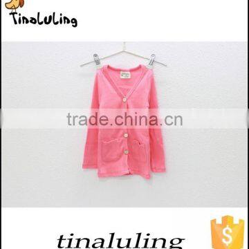 Fashion Kids Clothing Girls Red Cardigans Latest Fashion Cardigan photo-2
