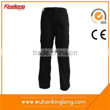 Cotton Casual Men Pants Multi-pockets Long Cargo Work Pants