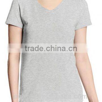 Plain no Design 100% Microfiber Polyester t- Shirts for Women photo-3