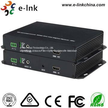 1-8Ch HDMI Fiber Optic With External Audio Extender photo-5