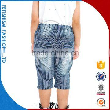 Popular Fancy Custom Denim Cotton Athletic Cargo Compression Linen Running Swimming Shorts for Boys photo-3