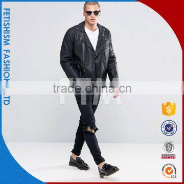 Trade Assurance Supplier OEM Service Leather Coat Jacket photo-4