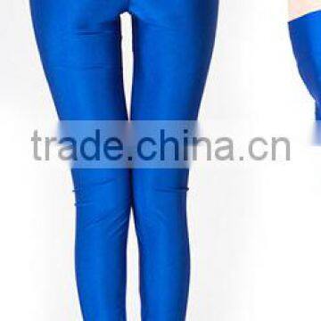 EY0036L Wholesale Women Winter Legging Black PU Leather Leggings photo-4