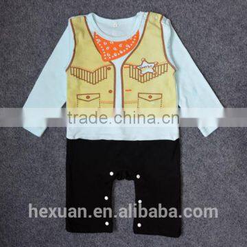 Baby Autumn Gentleman Vest+ Long-sleeves Shirt+ Long Pant Clothing Set photo-3