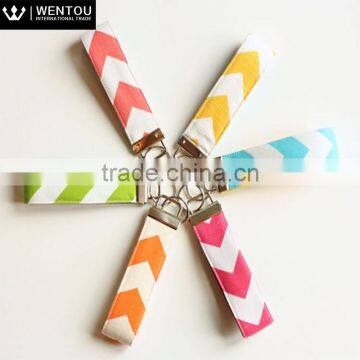 Personalized Monogram Chevron Key Fob photo-4